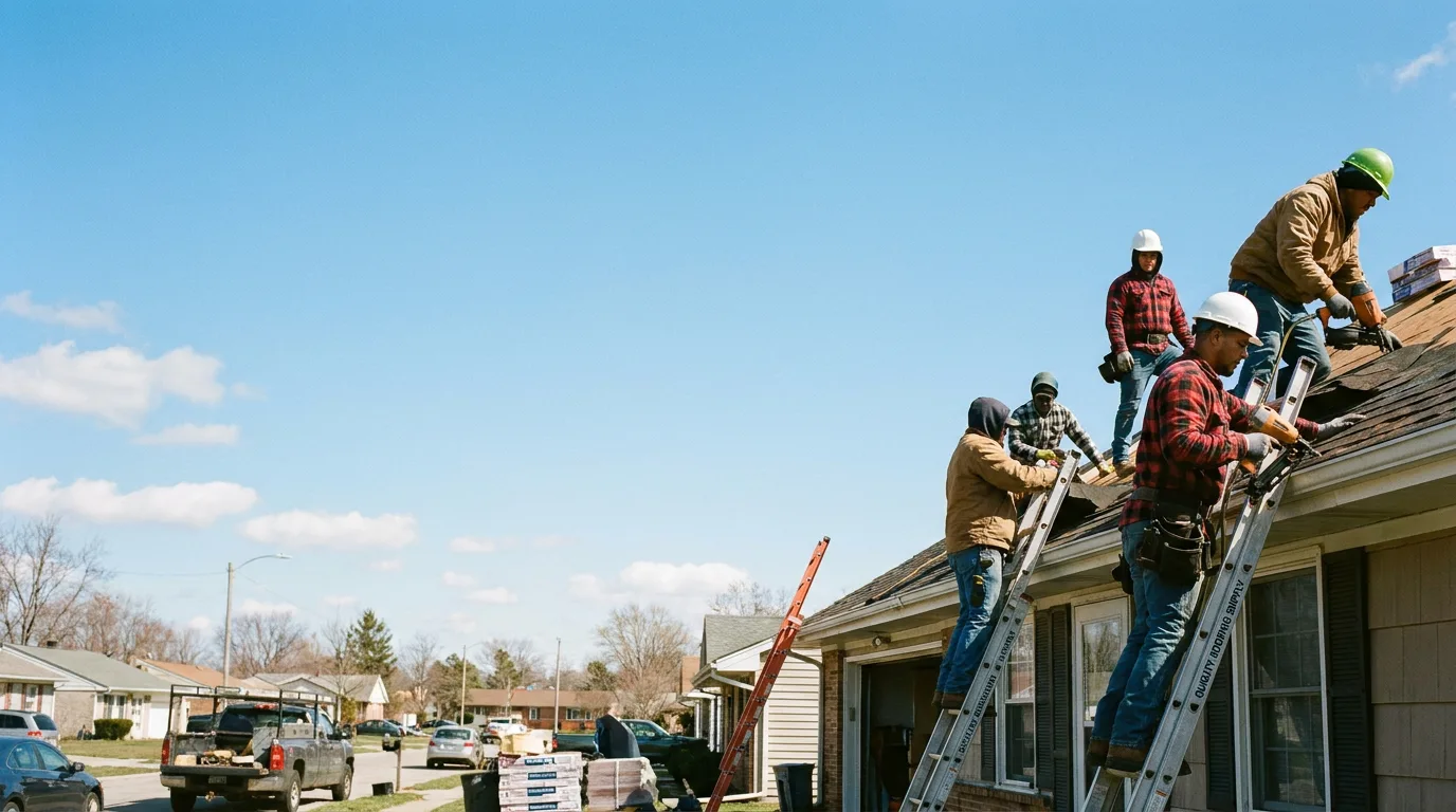 Roofing in Hampton, IL near me